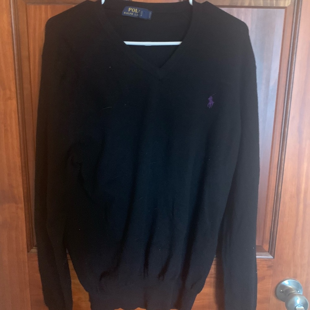 Men’s check sweater